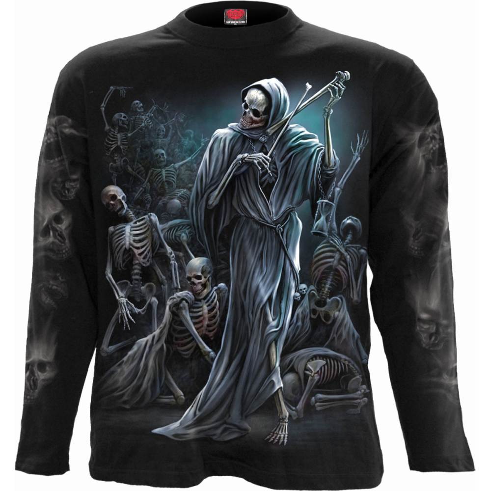 Spiral - DANCE OF DEATH Longsleeve shirt - Zwart